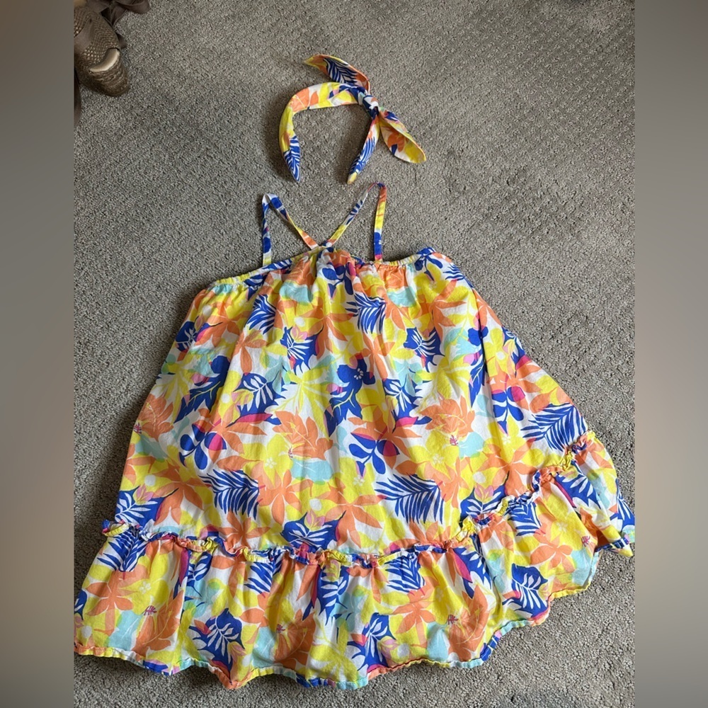Janie and Jack Multicolor Floral Outfit